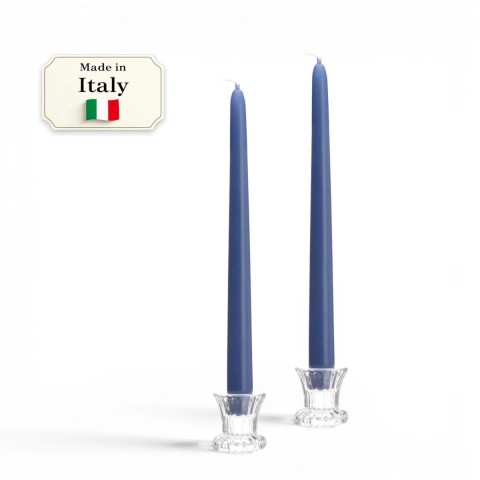 CANDELA CONICA DA 30 CM BLUE
